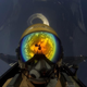 Illustration for article titled The whole world seems reflected on this F-16 pilot diving back to Earth
